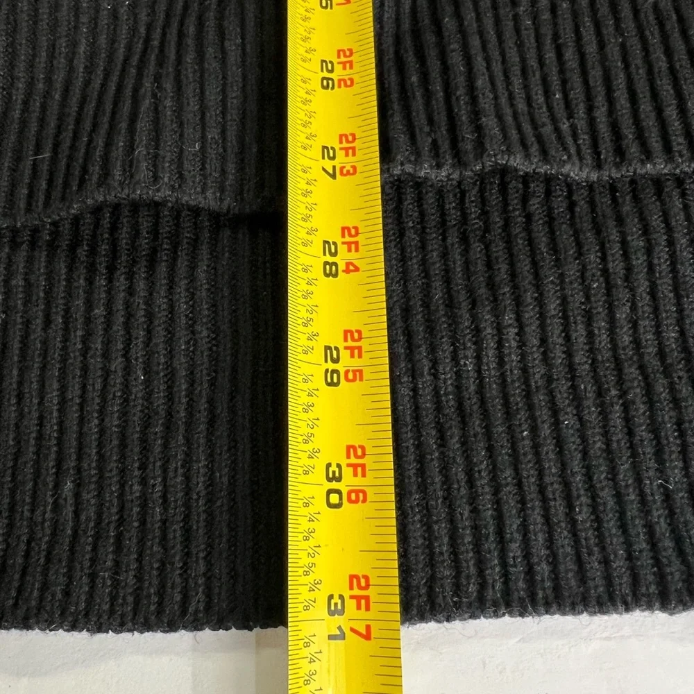 Banana Republic ribbed wool blend cowl neck sleeveless poncho tunic sweater